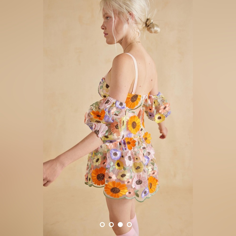 For Love and Lemons Prato Mini Dress NEW - Picture 7 of 16